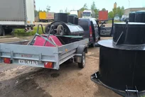 Монтаж септика Диамант 3, город Кострома, СНТ Приозерный