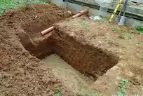 Монтаж станции Диамант 3 с дренажным колодцем в Ивановской области г  Юрьевец