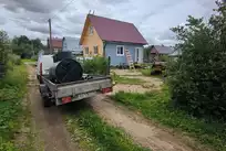 Монтаж станции Эко-Л 5 г. Вологда, СНТ Прогресс